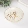 Souvenir Ceramics stand for the ring "Ring with diamond. MRS" 10.5x10x1.6 cm