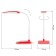 NLED-447-9W-R table lamp red