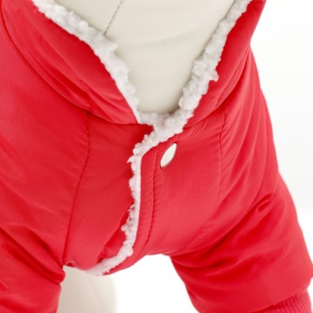 SPORT COMBINESON with reflective stripes, size 2xl (DS 45, OG 55, Osh 45 cm), red 96672-4