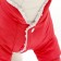 SPORT COMBINESON with reflective stripes, size 2xl (DS 45, OG 55, Osh 45 cm), red 96672