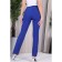 Female trousers, size 42, blue color