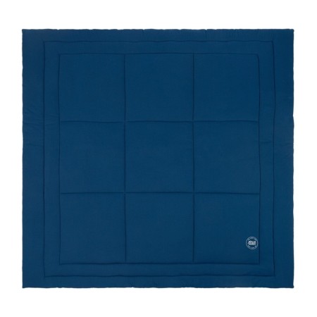 Sofi de Marko "Roland" blanket, knitwear, size 155x215 cm, blue color-1