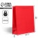 Gift laminated package, packaging, red, m 24 x 29 x 9 cm