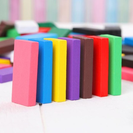 Designer "Brush", 120 elements, size 1 pc: 2 × 4.5 × 0.5 cm-2