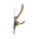 Furniture hook Cappio Hook, three -rod, bronze color