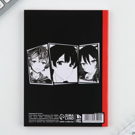 Diary in the thin cover A6, 52 sheets of "Anime"-4