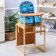 Stool for feeding "Butuz", transformer, blue color, Mix drawing