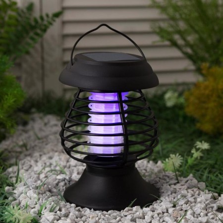 Uniel garden lamp on the solar battery "torch", 12 × 30 × 12 cm, flame effect-4