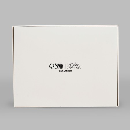 Folding box under 12 sweets “Handmade”, 14.4 x 18.4 x 3.8 cm-2