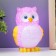 Nightnick "Eagle owl" Led RGB from 3xlr44 mix 6x7x10cm Risalux