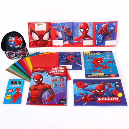 Gift set for a boy, 10 items, Spider-Man-13