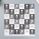 Scrapbooking paper bilateral "charisma and style" density 180 g 30.5x32 cm
