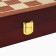 Chess souvenir, wooden board 30 x 30 cm, metal figures