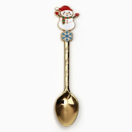 A teaspoon spoon with a molding handle "heat and comfort", 11 x 3 cm-2