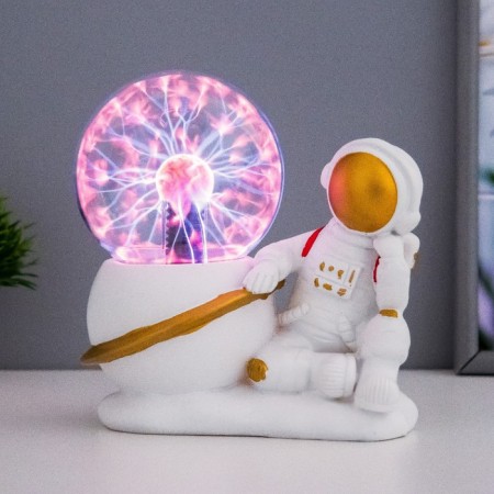 Plasmic ball "Space" White 15x10x18 cm Risalux