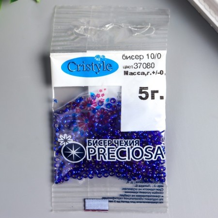 Czech Republic "Preciosa" 5g 10/0 (37080)-2