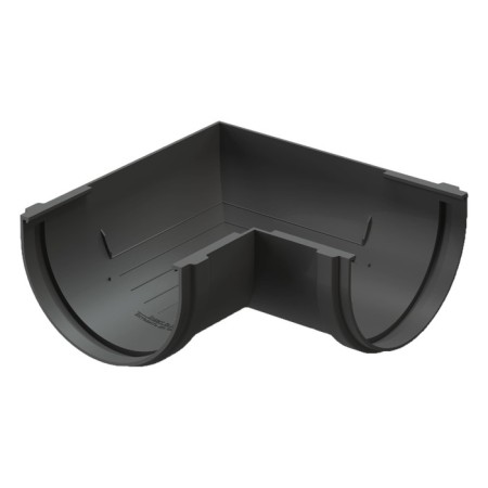 Corner element 90 V. Döcke Premium graphite
