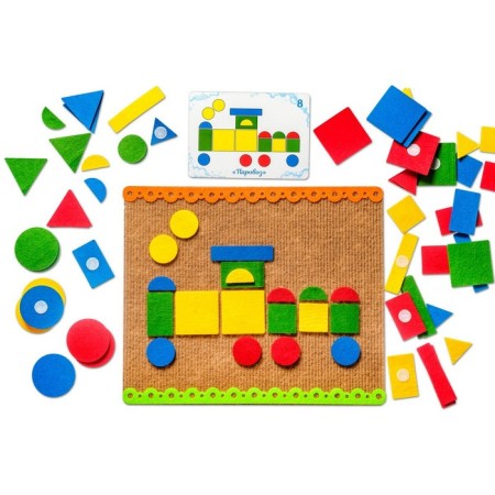 A rug with geometric mosaic "The World"-2