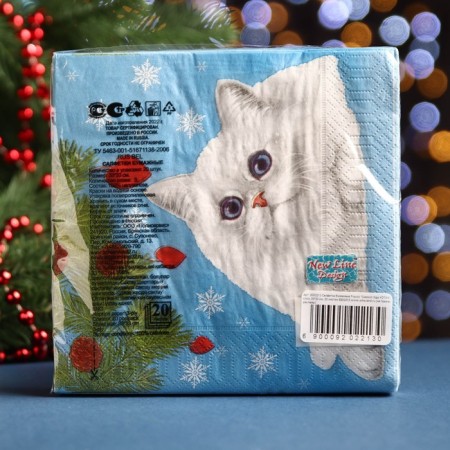 Paper Napkins Fresco "Symbol of the Year Kit", 3 layers, 33*33 cm, 20 sheets-1
