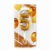 A candle for a cake, a number, shiny "5", gold, 4 x 10 cm.