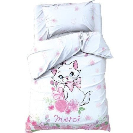 Bed linen 1.5 joint venture "Merci", cats aristocrats 143*215 cm, 150*214 cm, 50*70 cm -1 pcs, Poplin