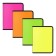 A5+notebook folder, erichkrause Matt Neon, plastic, on lightning, mix