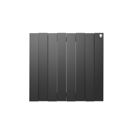 Bimetallic radiator Royal Thermo Pianoforte/Noir Sable, 500 x 100 mm, 8 sections, graphite-1