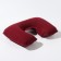 Pillow for the neck is road, inflatable, 42 × 27 cm, color mix