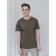 Male T -shirt, size 44, khaki color