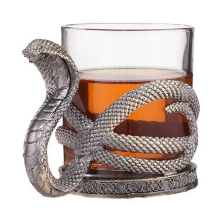 A glass for whiskey "cobra", bronze-1