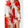 Women's dress, size 72, red color