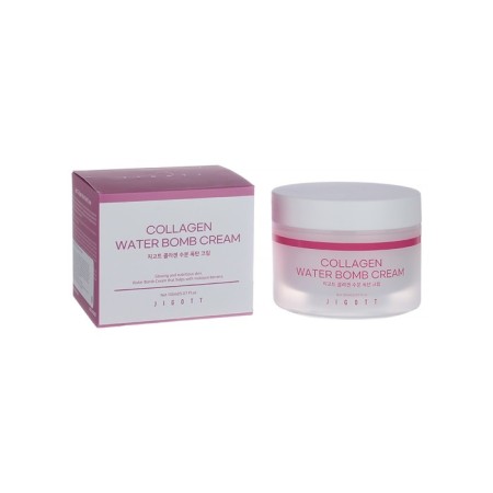 Moisturizing face with collagen Jigott Collagen Water Bomb Cream