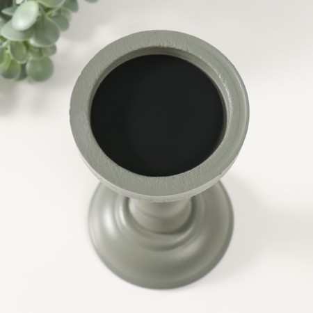 Summary tree for 1 candle "Oscar" gray 20x10.3x10.3 cm-1