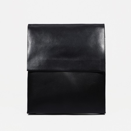 Male bag, black color-1