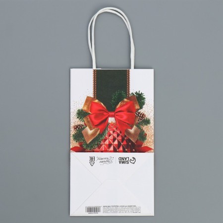 Package gift craft "Miracles", 12 x 21 x 9 cm, New Year-6
