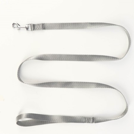 AMUNICE COMMUNICAL with soft harness, L, leash 120 x 1.5 cm, Osh 30-50 cm, OG 36-56 cm, gray 71191-2