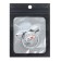 Nipple - Orthodontic dummy “I love dad”, with a cap, +12 months, silver, rhinestones