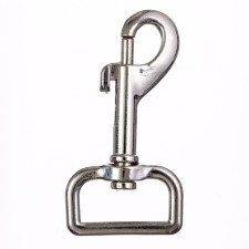 Carabiner with a narrow base, 6.7 cm (eyeless width 2.7 cm)