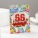 Candle for cake Tigor Cloud "Jubilee" Red "55", 8 cm