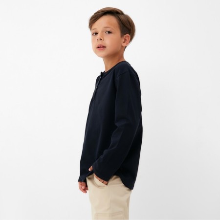 Longsliv Children's Kaftan, p. 32 (110-116 cm), dark blue-2