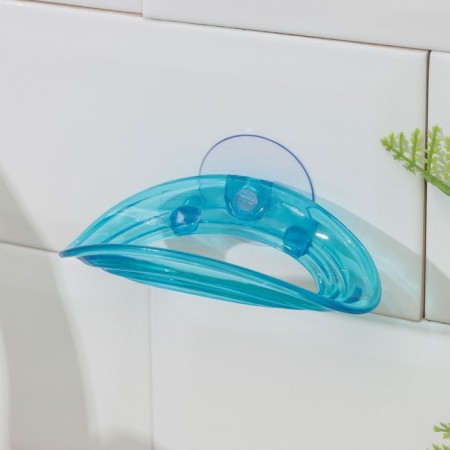 Holder for a sponge on a suction cup, 11 × 7 × 4 cm, color mix-1