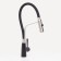 Kitchen mixer Wasserkraft A8417, single -leaf, flexible surge, black