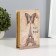 Safe Brush tree "Paris. Eiffel Tower. Butterflies" leatherette 21x13x5 cm
