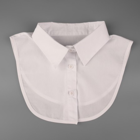 False collar, neck diameter = 42 cm, 31.5 × 20.5 cm, white color-1