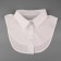 False collar, neck diameter = 42 cm, 31.5 × 20.5 cm, white color