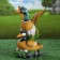 Garden figure "Duck with Selezem" 35cm