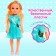 Classic "Natasha" doll in a dress, mix