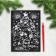 New Year's engraving "New Year! Christmas tree "