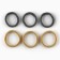 Hair elastic bands “Dreaming Time”, set 6 pcs., D = 4 cm