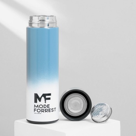 A thermos with a temperature indicator Mode Forrest, 500 ml gradient Gradient, retains heat of 8-10 hours-4